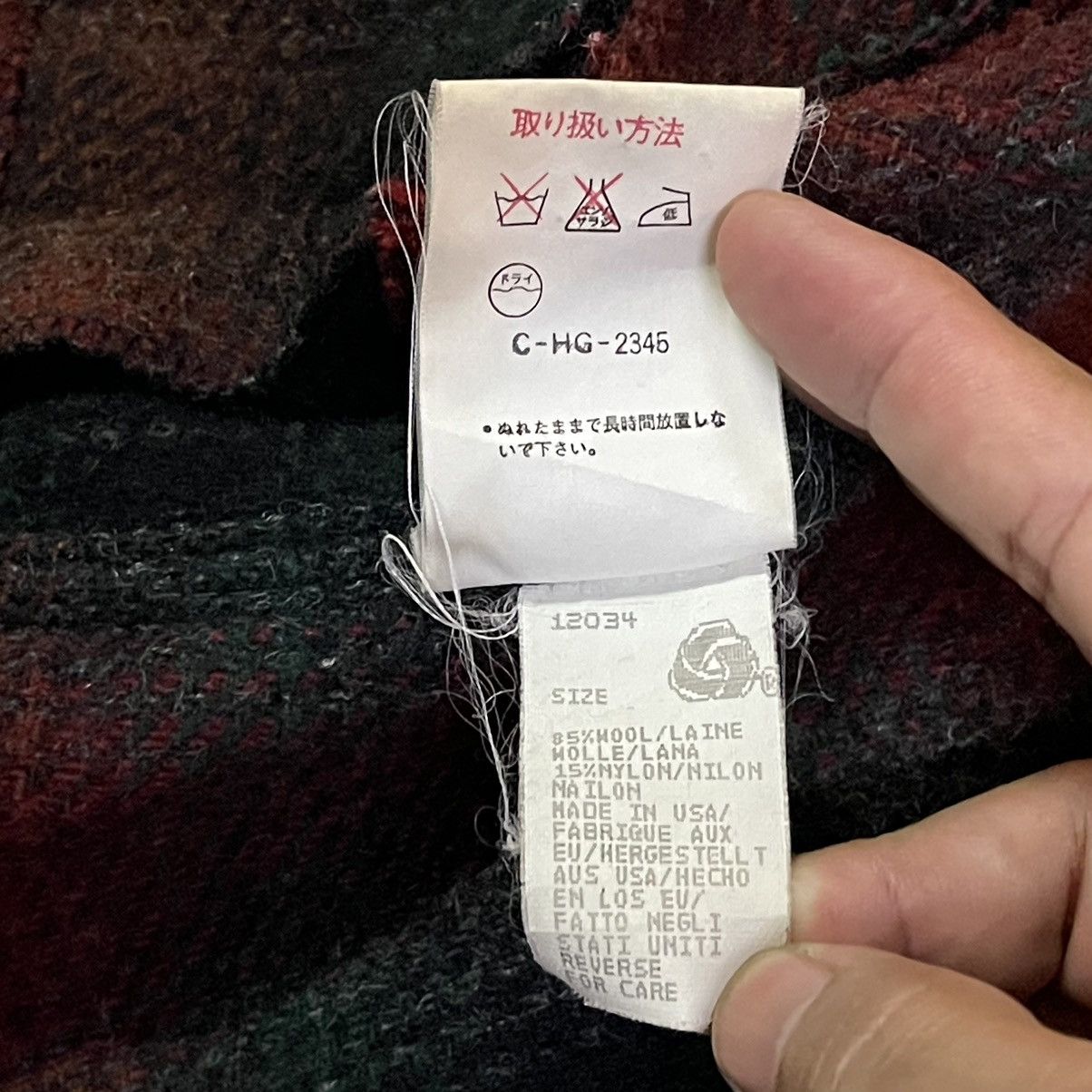 Woolrich Woolen Mills Vintage 80’s Woolrich Wool Flannel Jacket Zip Up Size US M / EU 48-50 / 2 - 8 Thumbnail