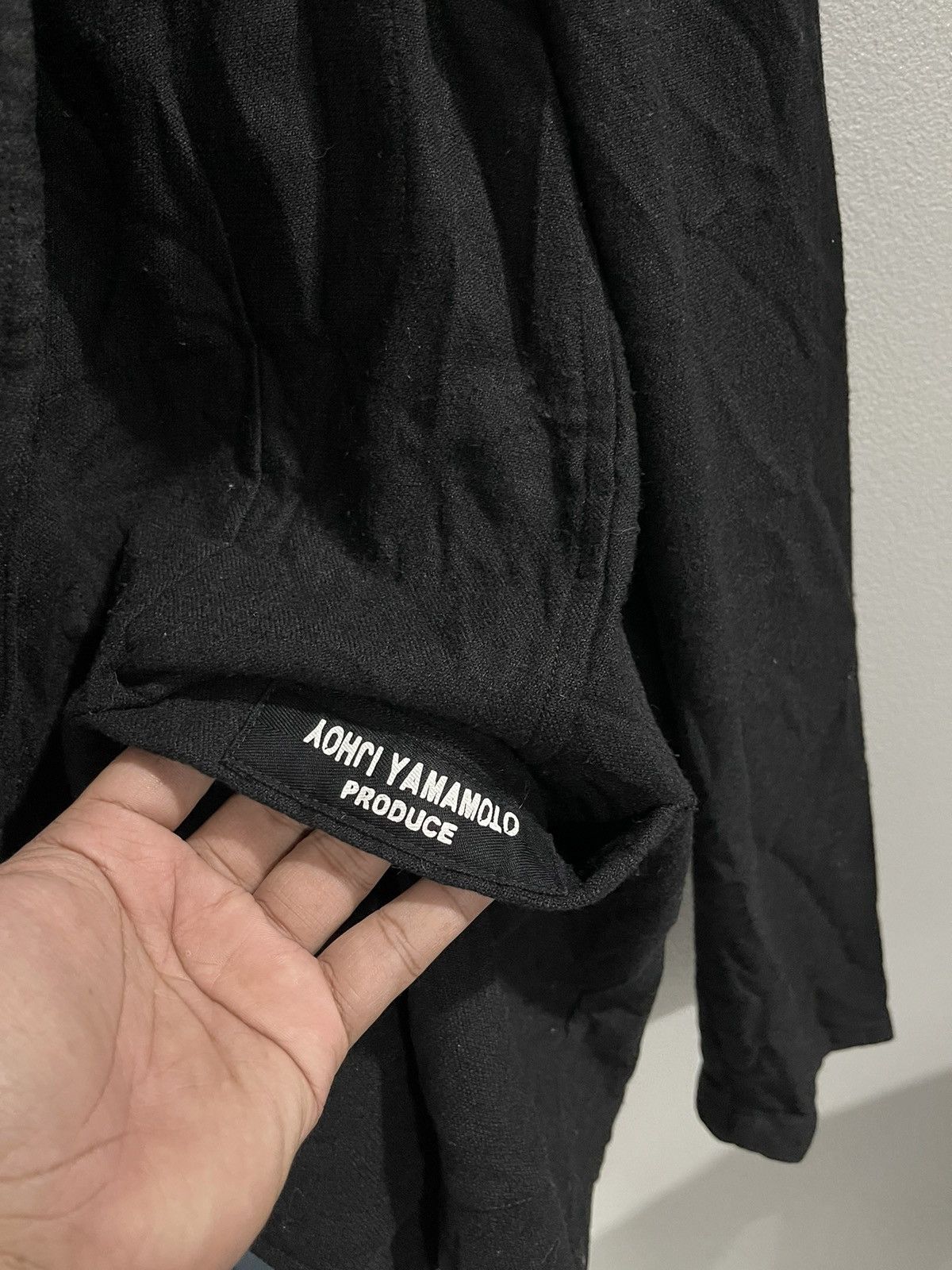 Yohji Yamamoto Vintage Yohji Yamamoto Pour Homme Wool Jacket Size US L / EU 52-54 / 3 - 12 Thumbnail