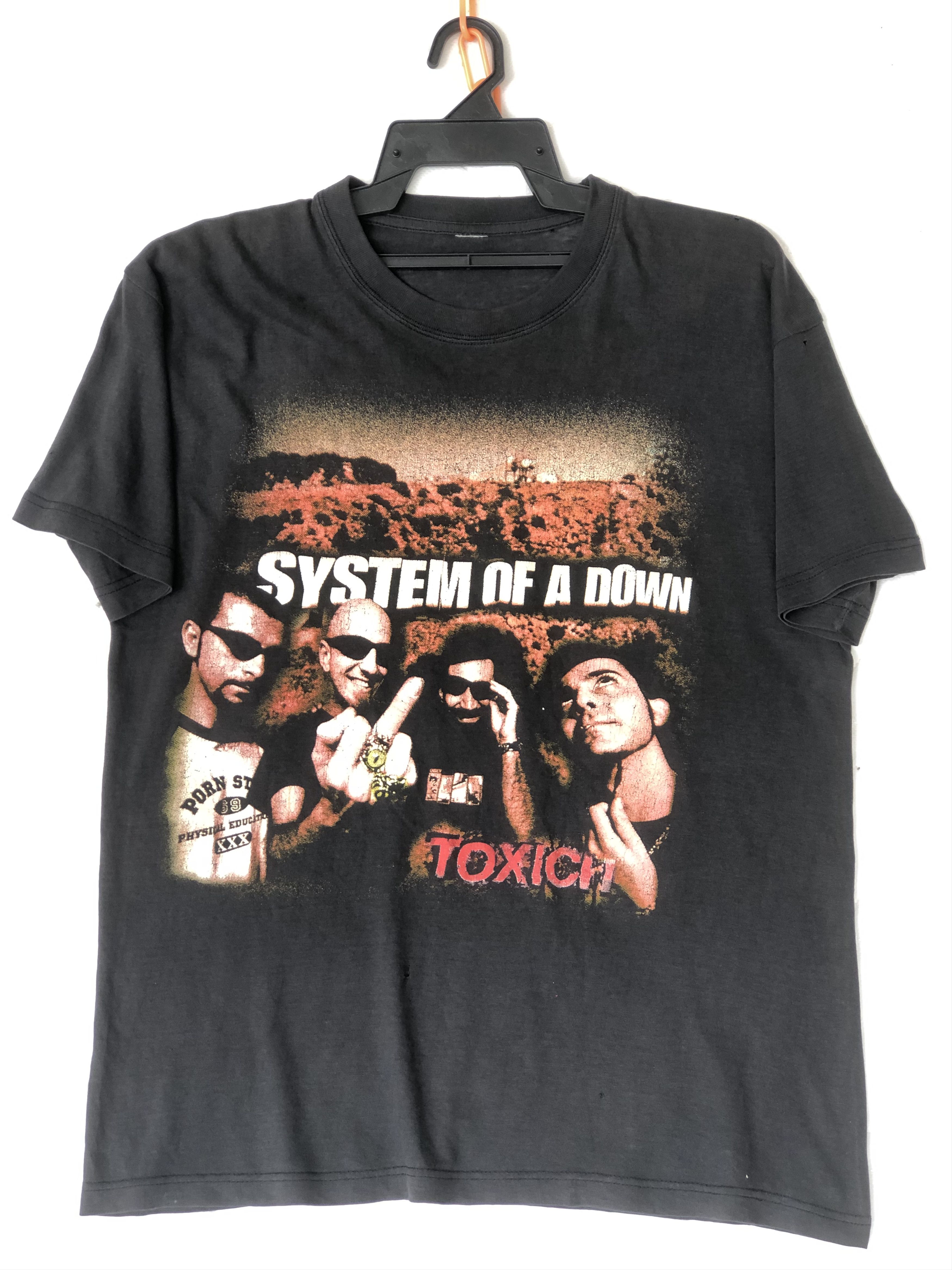 Band Tees Vintage SYSTEM OF A DOWN Rare Band Tee Size US L / EU 52-54 / 3 - 1 Thumbnail