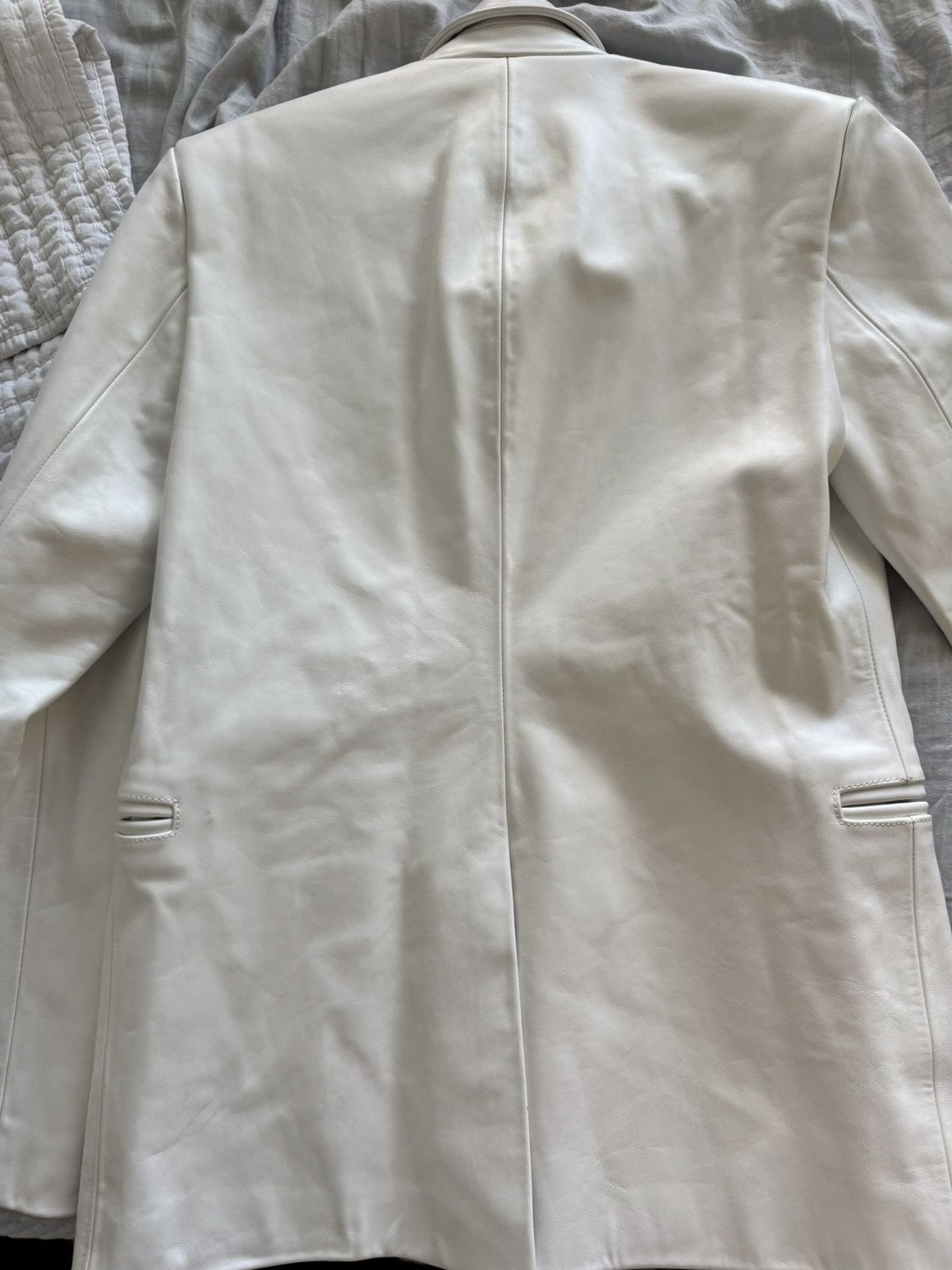 Allsaints layered leather jacket/blazer