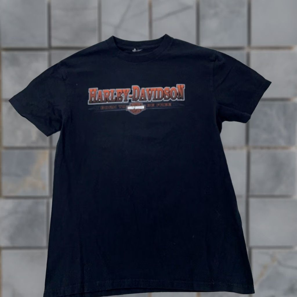 Harley Davidson Harley-Davidson T-Shirt M/L Black Seacoast North Hampton New Hampshire Size US M / EU 48-50 / 2 - 1 Thumbnail