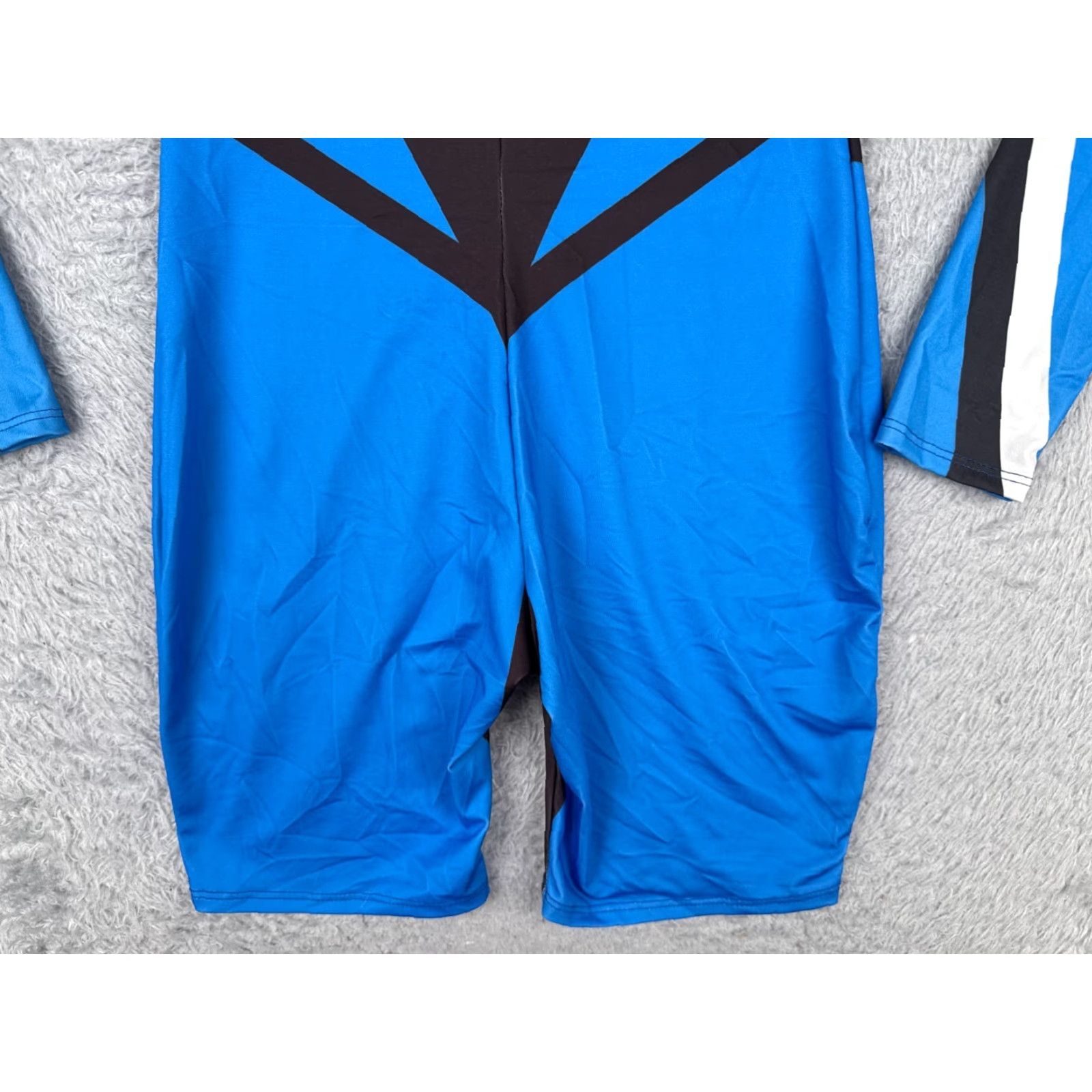 Fashion Nova Fashion Nova Bodysuit Womens Small Blue Ride Fast Racer Romper Size S / US 4 / IT 40 - 5 Thumbnail