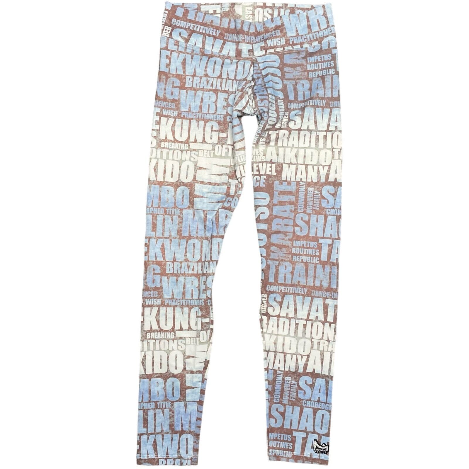 Other Mental Sports Word Print Leggings Size 30" / US 8 / IT 44 - 1 Thumbnail
