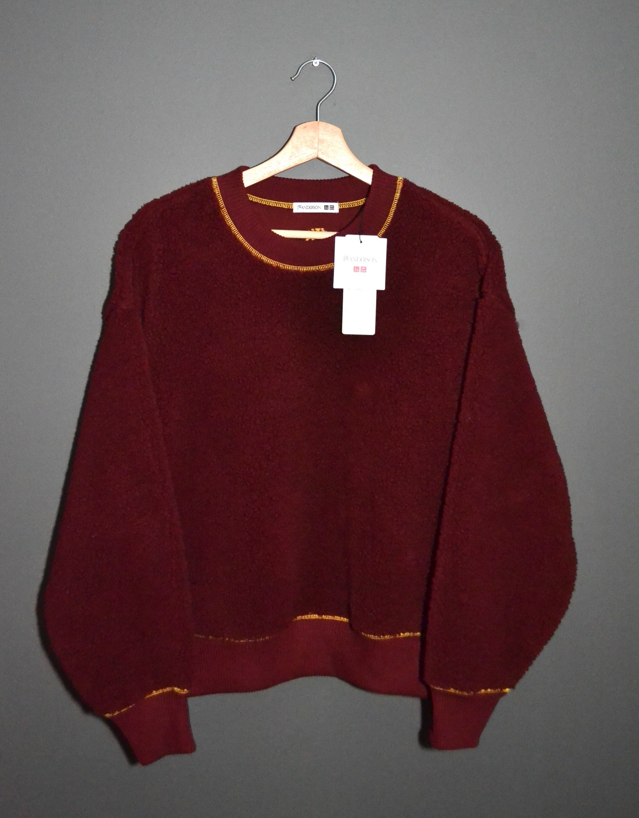 JW Anderson × Uniqlo J.W.Anderson Uniqlo Sherpa Deep Pile Fleece Sweatshirt S Size S / US 4 / IT 40 - 1 Thumbnail