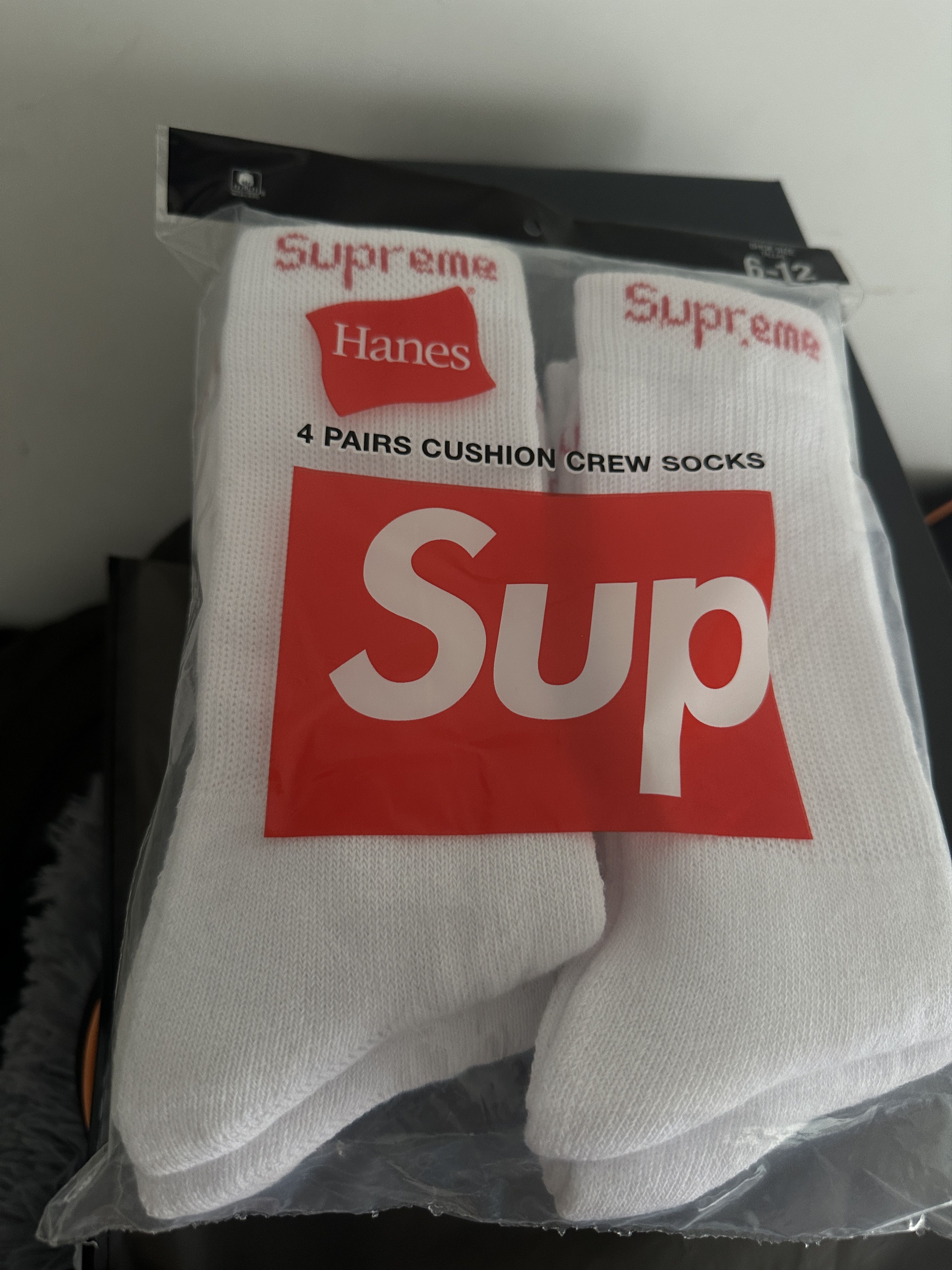 Supreme Supreme 4Pairs cushion crew socks Size ONE SIZE - 1 Thumbnail