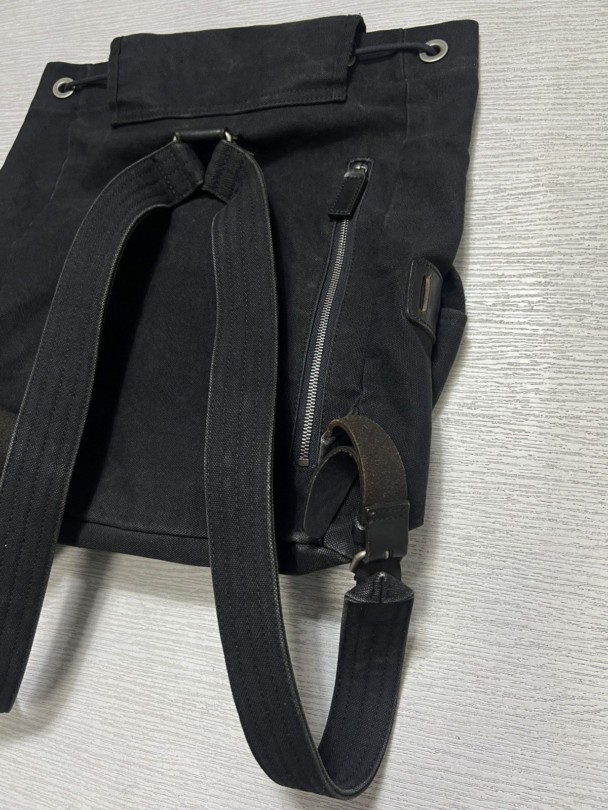 Dries Van Noten Dries Van Noten - Canvas Military Rucksack Backpack Size ONE SIZE - 10 Thumbnail