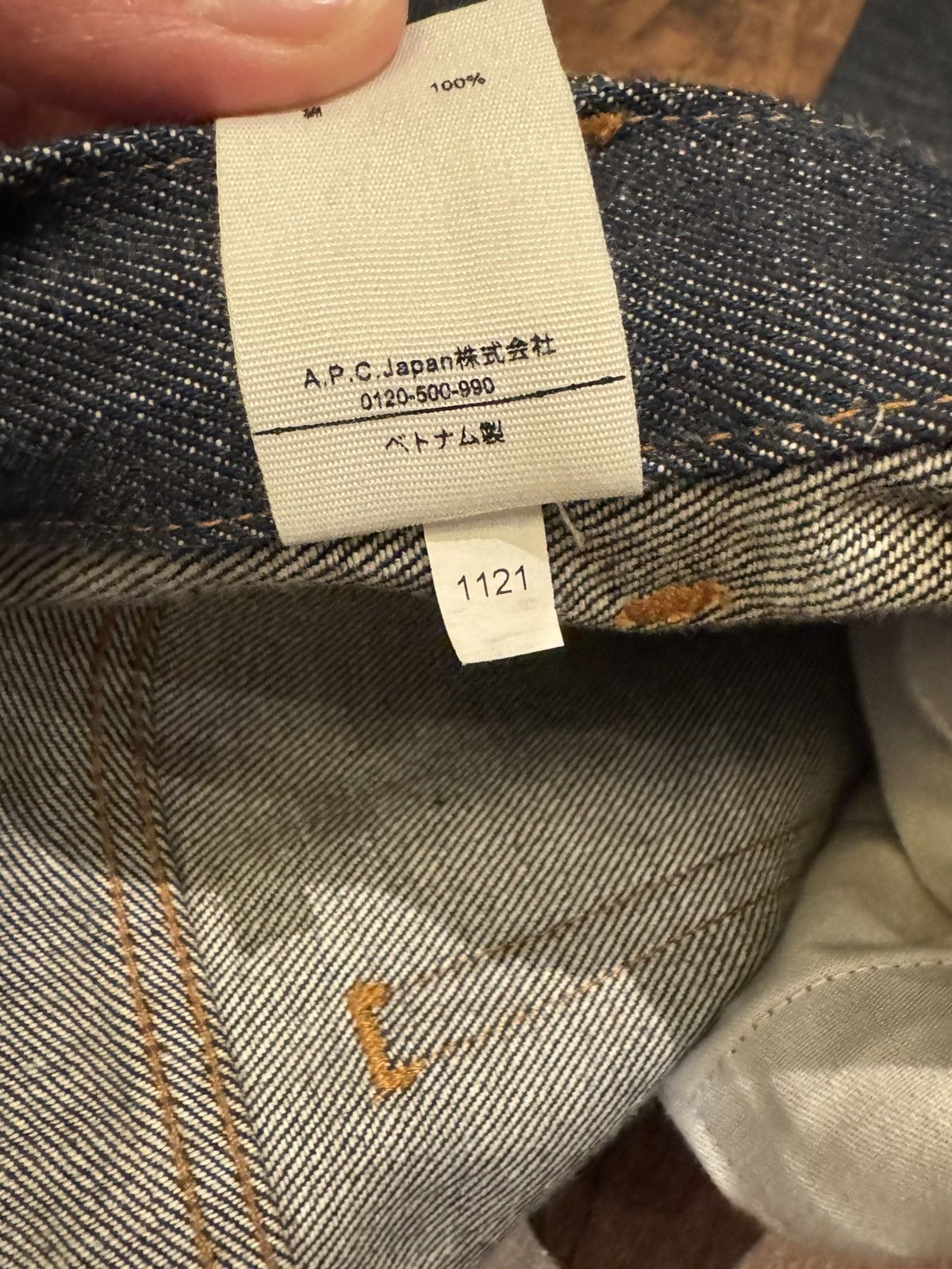 A.P.C. APC Petite New Standard men’s indigo size 33 Size US 33 - 7 Thumbnail