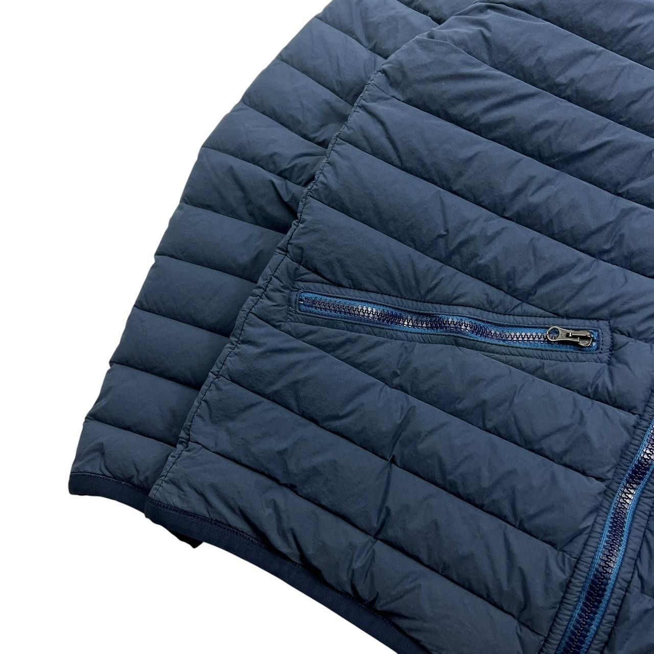 Stone Island Stone Island Blue Stretch Nylon-TC Puffer Jacket - Large Size US L / EU 52-54 / 3 - 4 Thumbnail