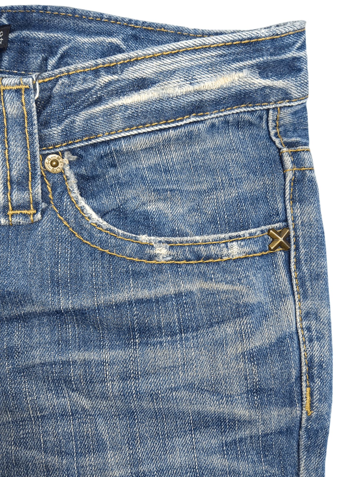 GOSTAR DE FUGA FUGA Seditionaries Low Rise Flare Denim Size US 30 / EU 46 - 6 Thumbnail