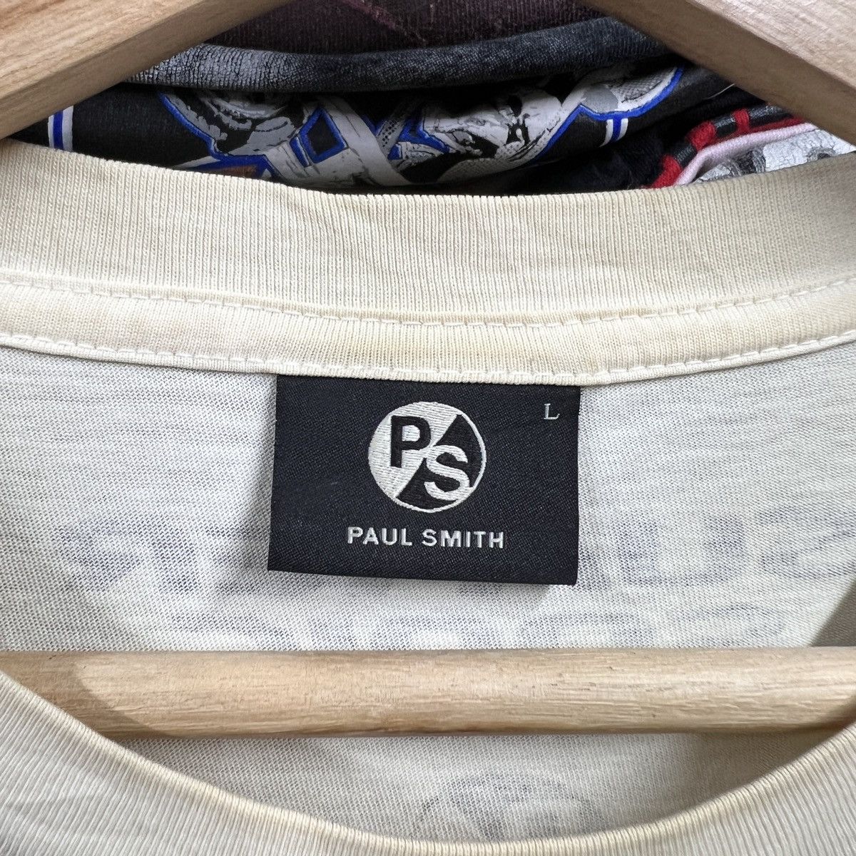 Paul Smith PAUL SMITH SUMMER SONIC VTG TEE — TAG L / RARE PIECE Size US L / EU 52-54 / 3 - 5 Thumbnail