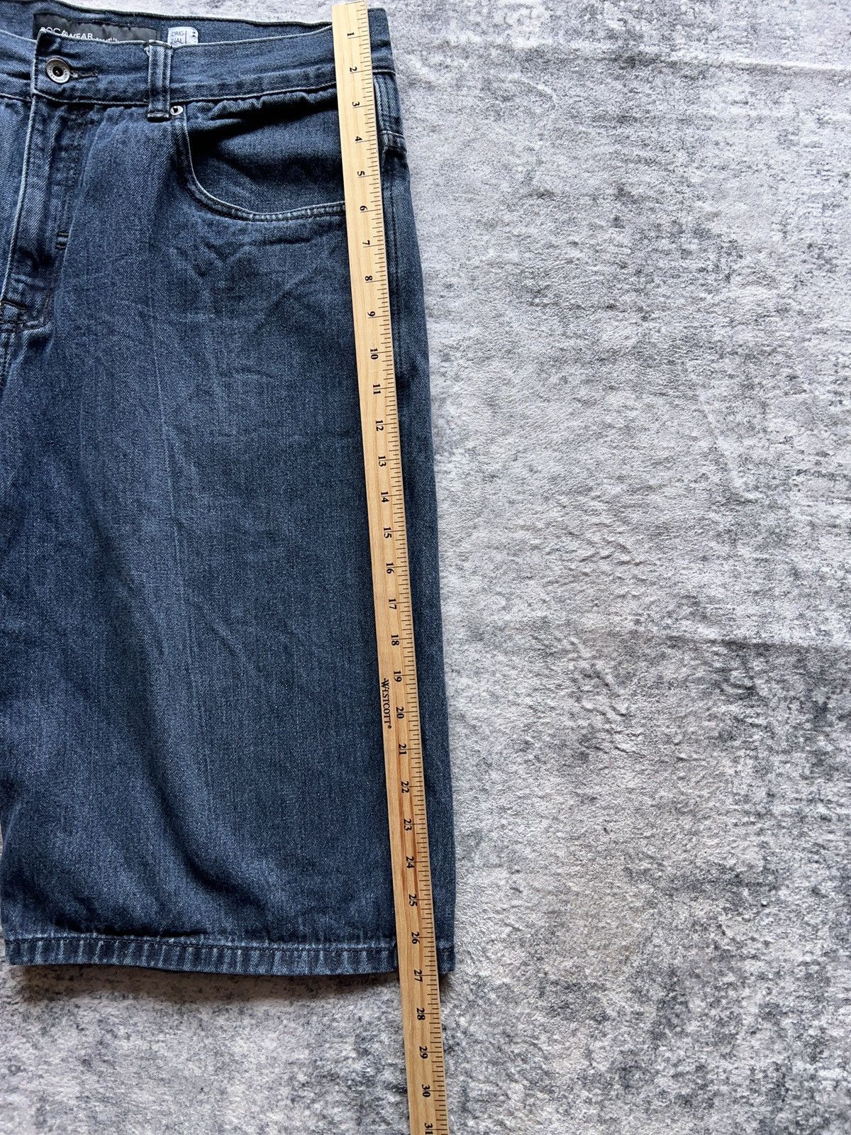 Rocawear × Vintage Y2K Rocawear Baggy Skater Denim Shorts Jorts Size US 36 / EU 52 - 8 Thumbnail