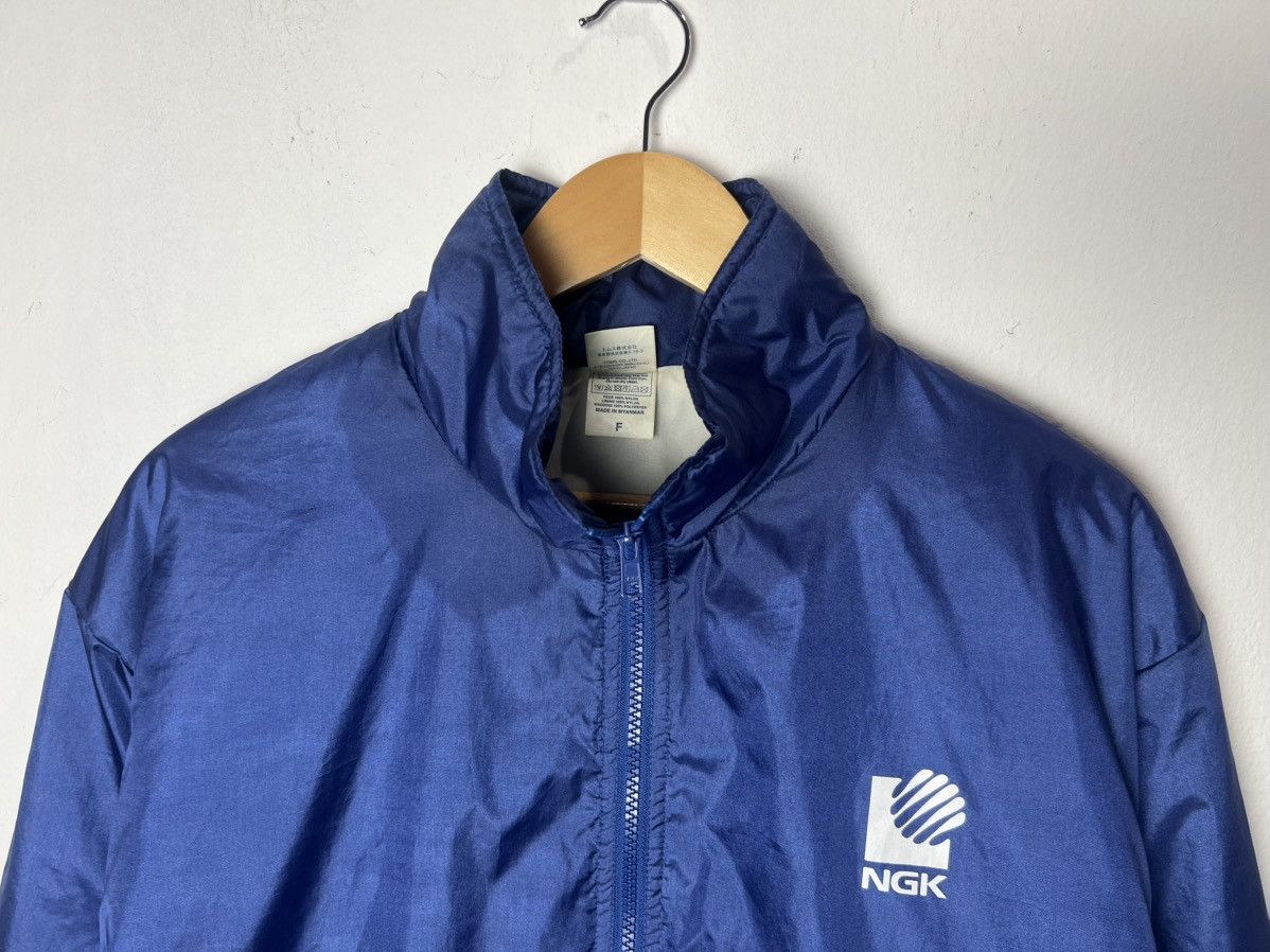 Vintage Vintage NGK Blue Nylon Jacket Size US L / EU 52-54 / 3 - 4 Thumbnail