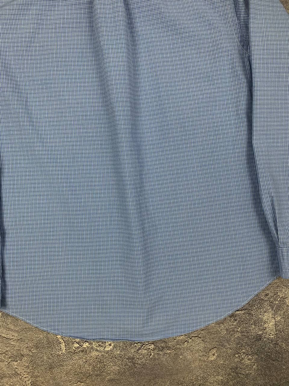 Polo Ralph Lauren Polo Ralph Lauren Men's Blue Check Shirt Button Down Size US L / EU 52-54 / 3 - 18 Thumbnail