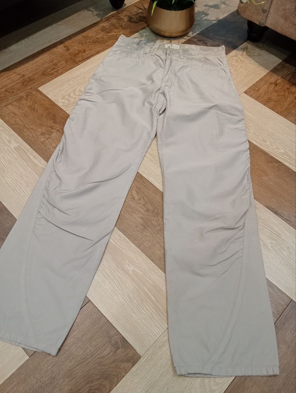 Issey Miyake ISSEY MIYAKE TSUMORI CHISATO GREY COTTON PANTS - SIZE 2 Size US 30 / EU 46 - 4 Thumbnail