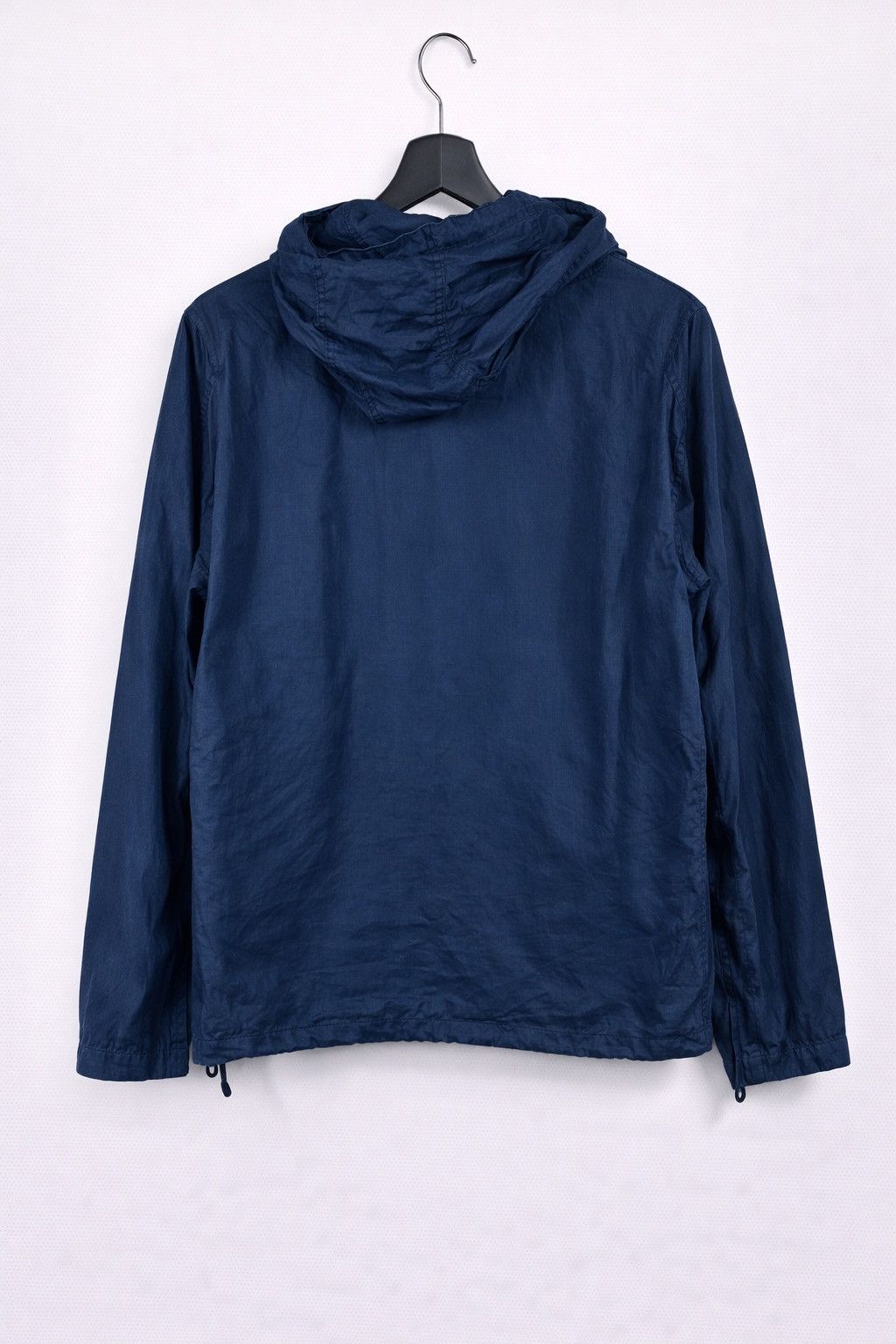Journal Standard Journal Standard Navy Hood Zip Jacket Lightweight Outerwear Size US M / EU 48-50 / 2 - 2 Thumbnail