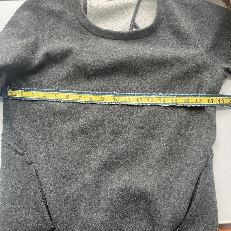Lululemon Lululemon Women's Open-Back Sweatshirt Dark Gray Medium Size M / US 6-8 / IT 42-44 - 3 Thumbnail