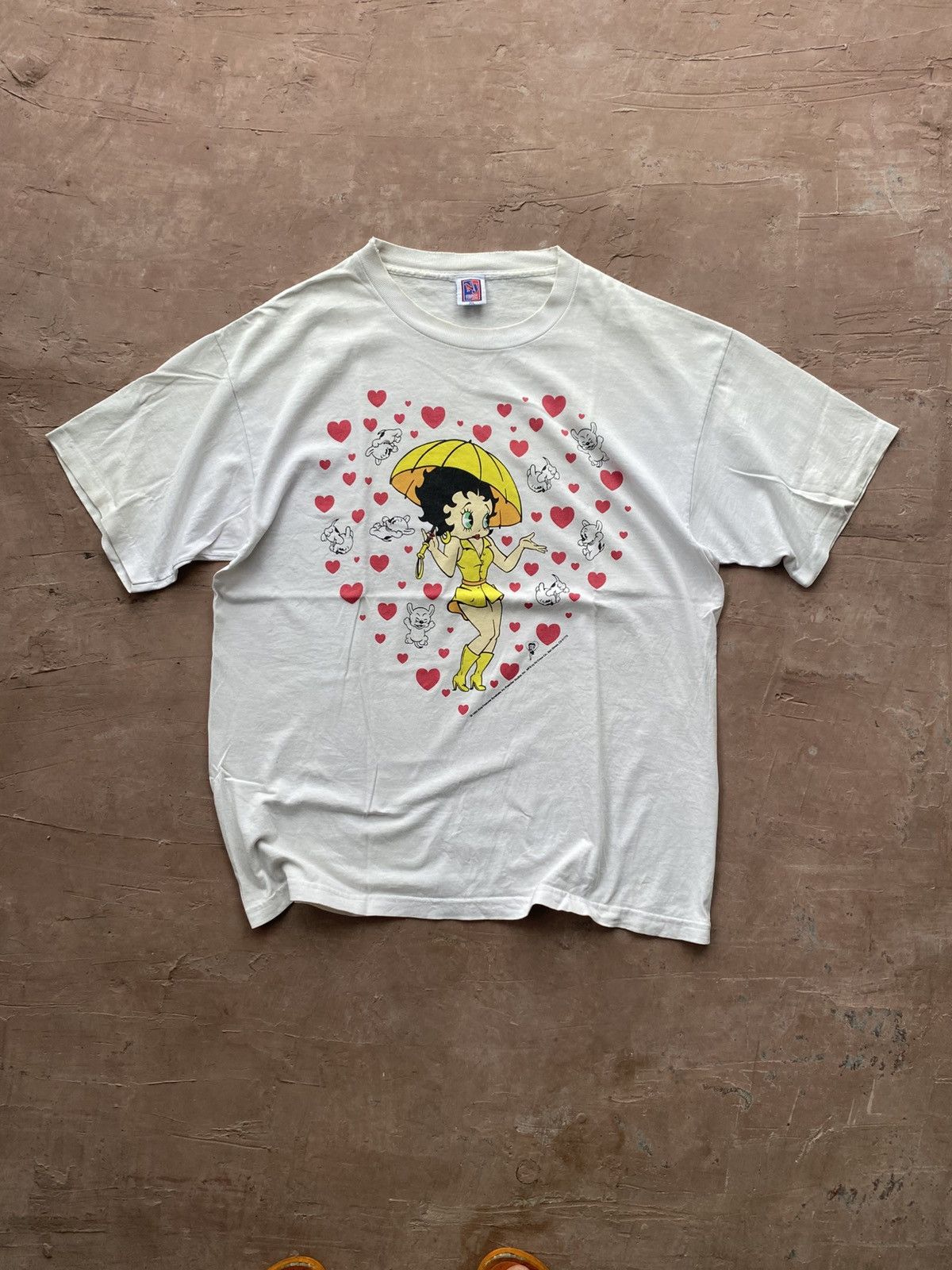 Vintage Betty boop dog heart 1993 Size US XL / EU 56 / 4 - 2 Thumbnail