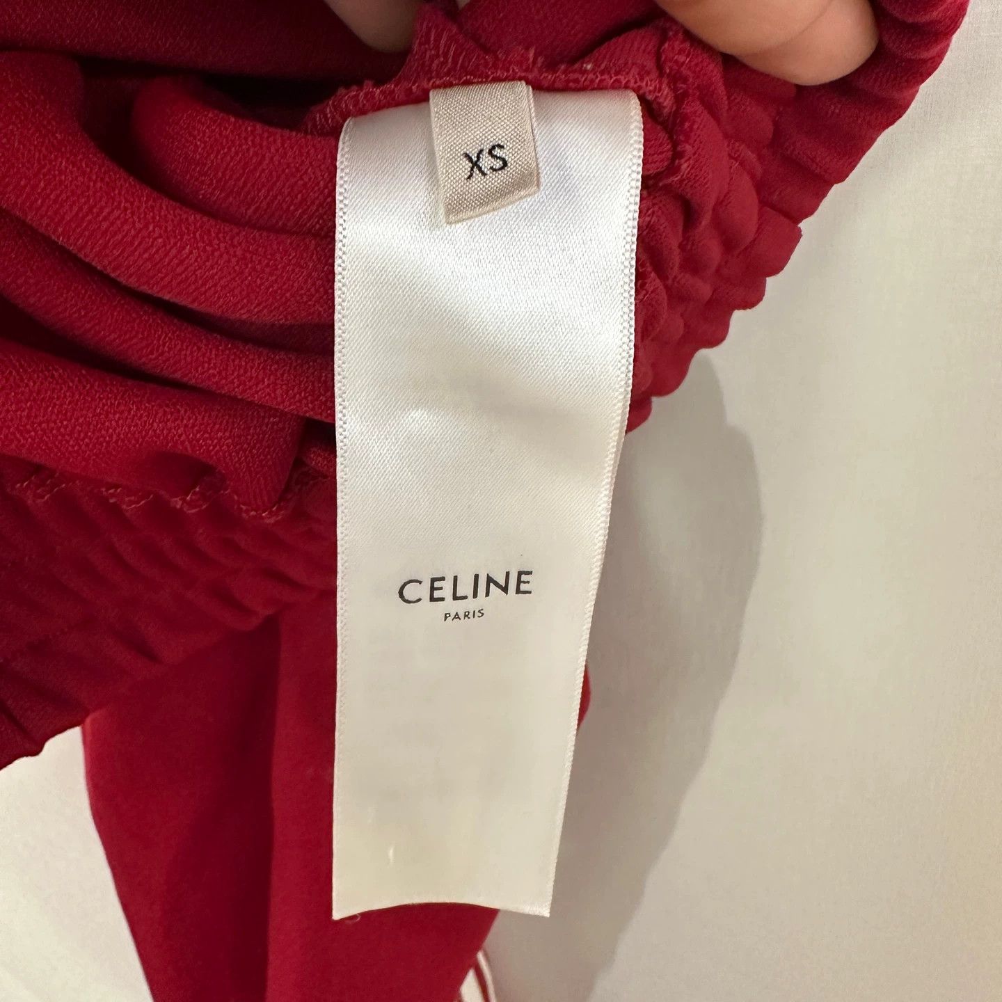 Celine Celine may410 Logo Knit Hoodie XS Poly Size XS / US 0-2 / IT 36-38 - 4 Thumbnail