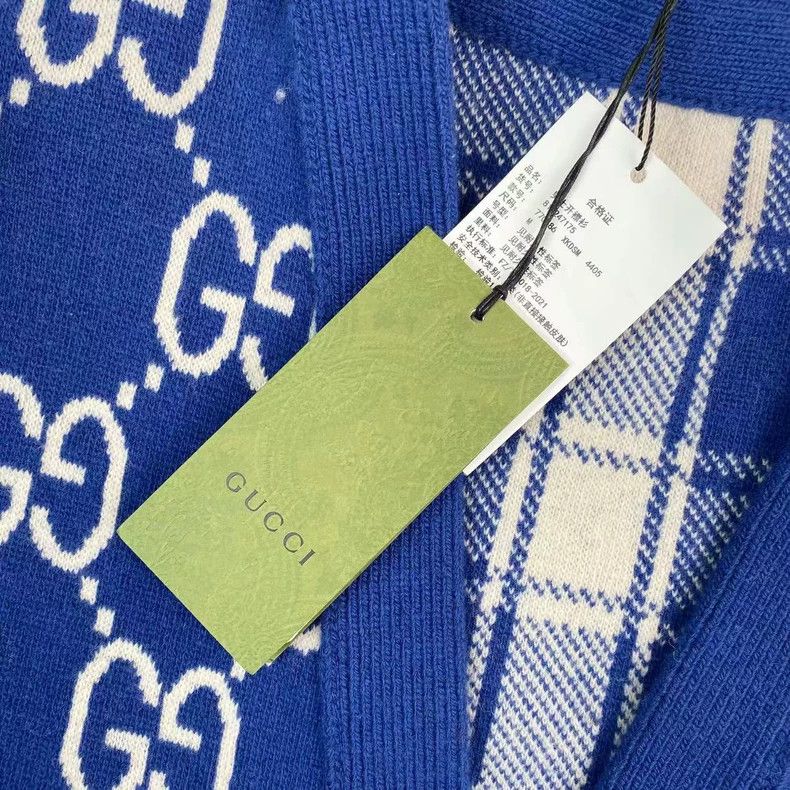 Gucci Gucci Wool double-sided logo full printed cardigan coat Size M / US 6-8 / IT 42-44 - 6 Thumbnail