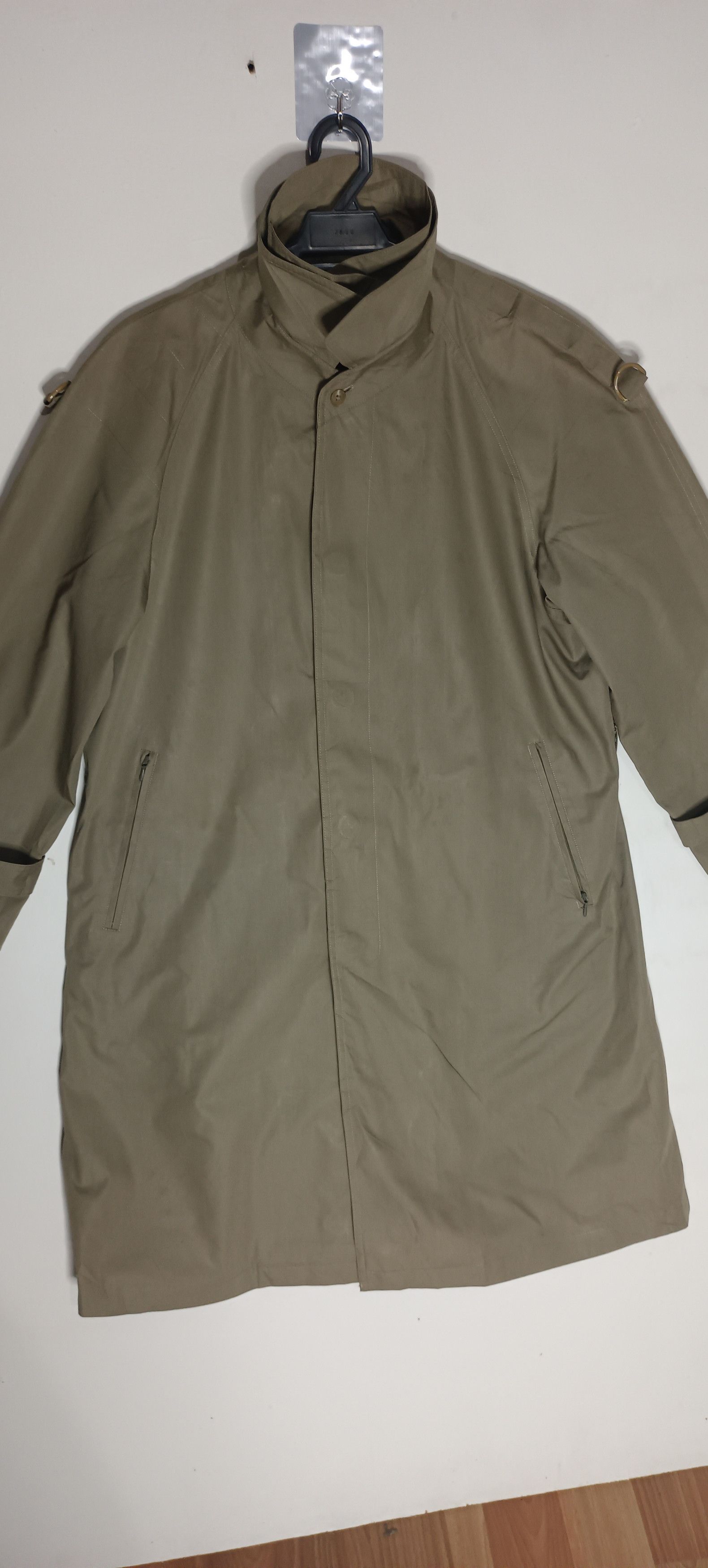 Designer VINTAGE 80s💥 Valmaline Trench Coat Jacket Size US XL / EU 56 / 4 - 6 Thumbnail
