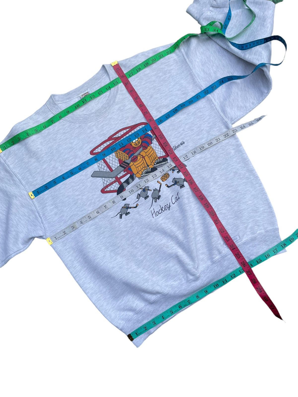 Vintage Vintage Crazy Shirt Happy Cat Crewneck Size US M / EU 48-50 / 2 - 14 Thumbnail