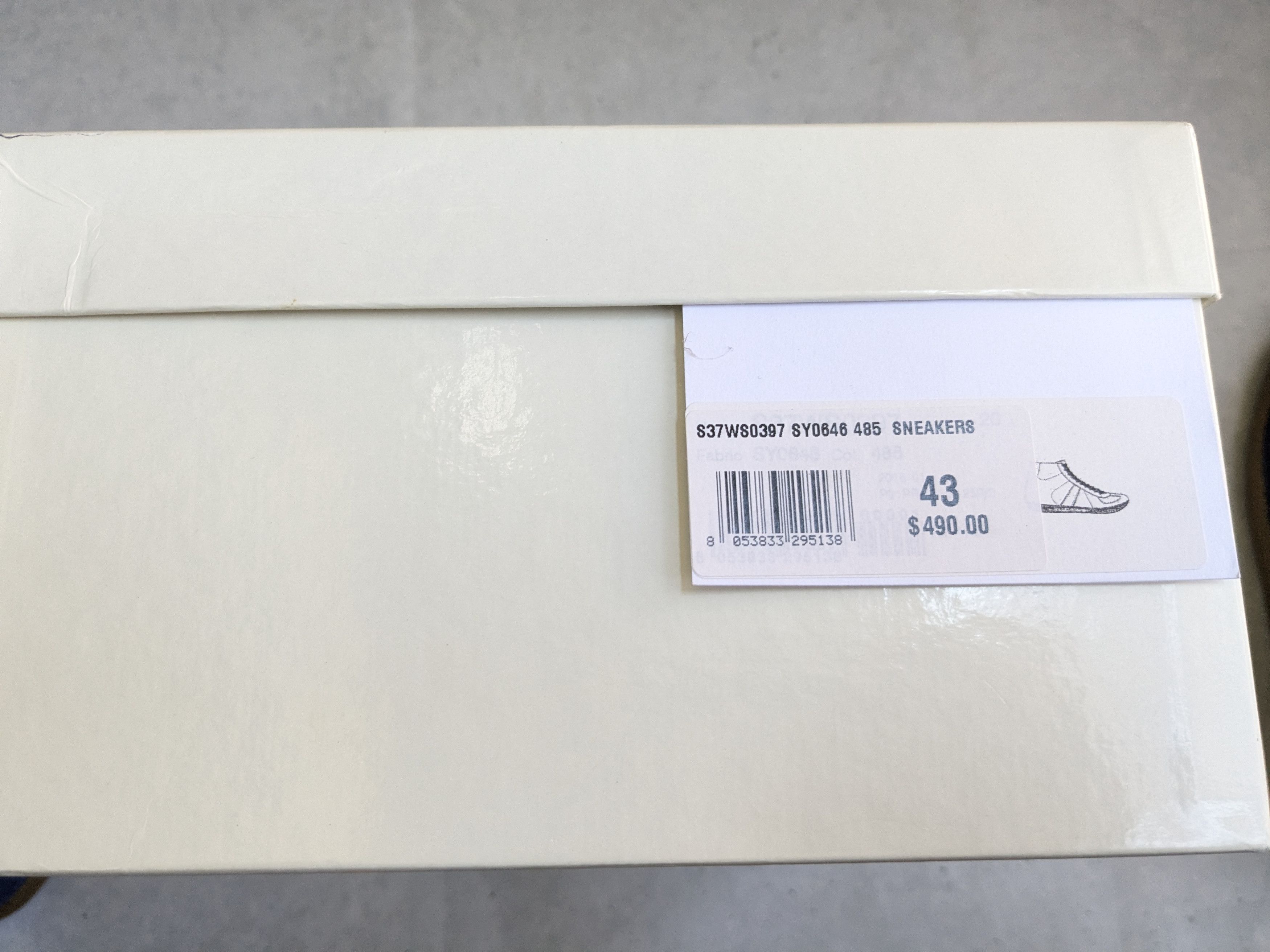 Maison Margiela Maison Margiela Replica GAT Blue 10 43 High Tops Gum Size US 10 / EU 43 - 19 Thumbnail