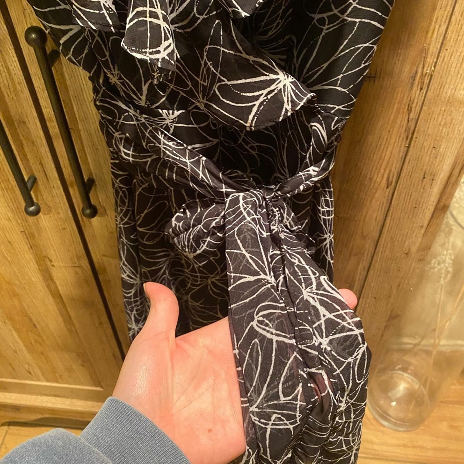 Other Black and white flowy dress Size XL / US 12-14 / IT 48-50 - 4 Thumbnail