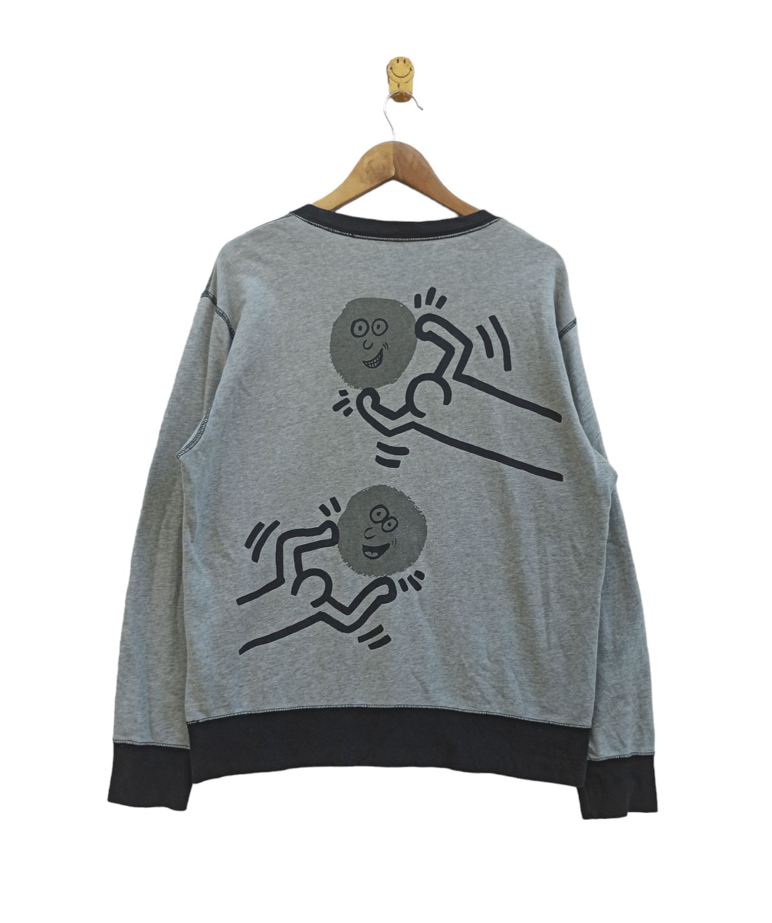 Keith Haring × Uniqlo Keith Haring Sweatshirt Size US L / EU 52-54 / 3 - 3 Thumbnail