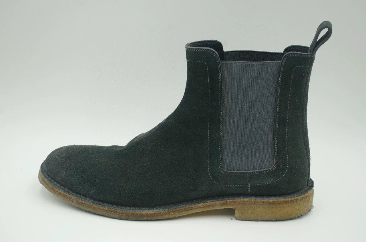 Bottega Veneta BV Wolf Gray Suede Chelsea Boots Men's 42 Size US 9 / EU 42 - 7 Thumbnail