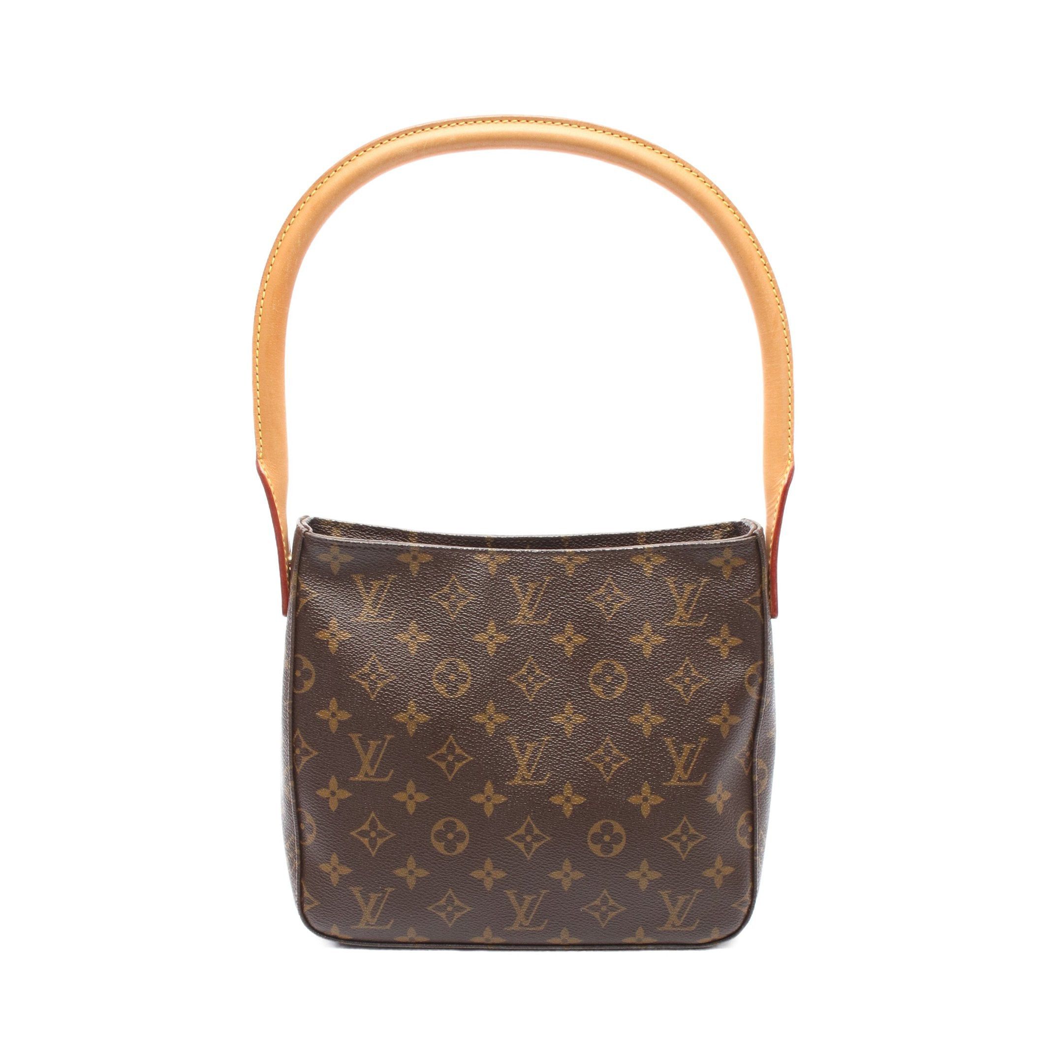 Louis Vuitton Louis Vuitton Looping Mm Monogram Shoulder Bag Leather Brown Size ONE SIZE - 1 Thumbnail