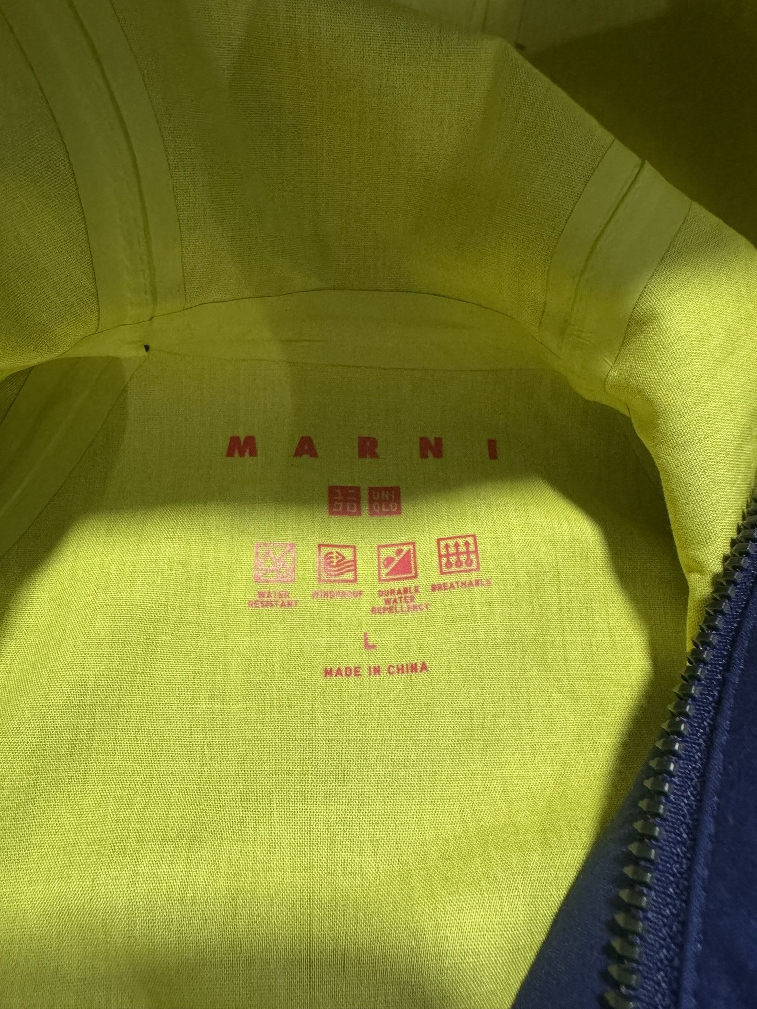 Marni × Uniqlo Marni x Uniqlo Block Tech Oversize Parka Jacket Size L Size S / US 4 / IT 40 - 5 Thumbnail