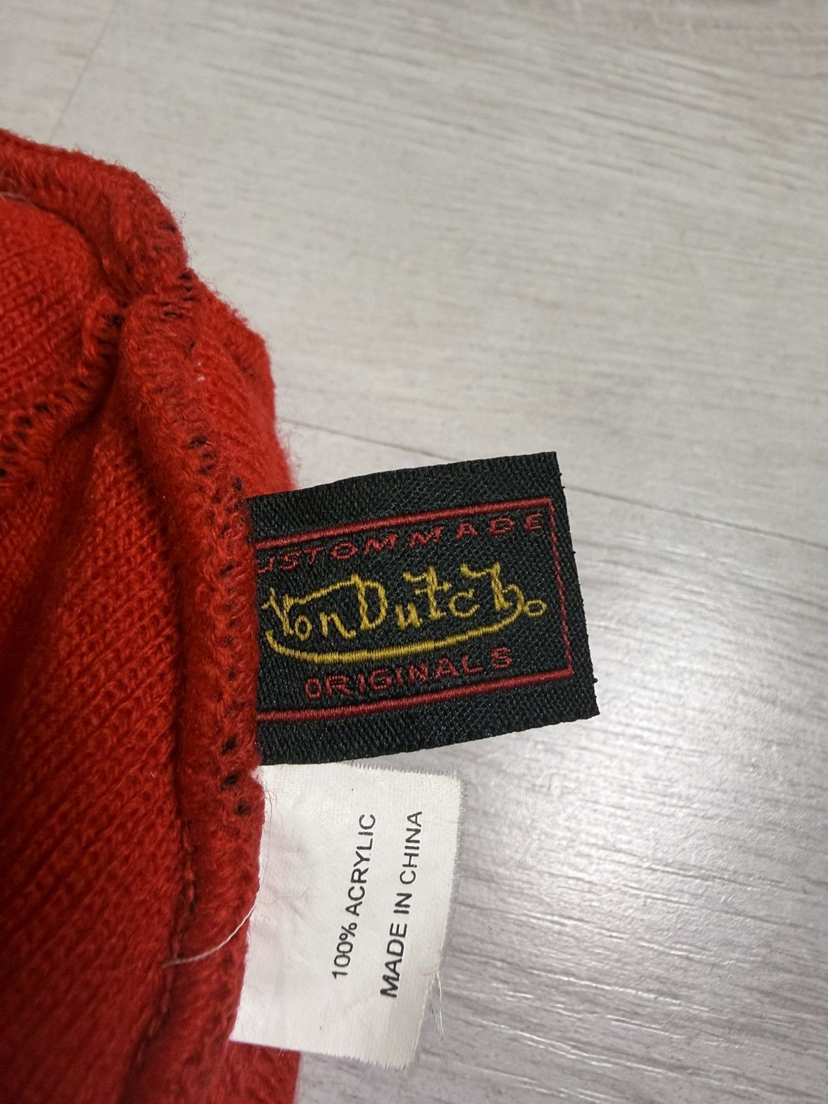 Von Dutch Y2K Vintage Von Dutch Special Edition Flame Beanie Size ONE SIZE - 4 Thumbnail