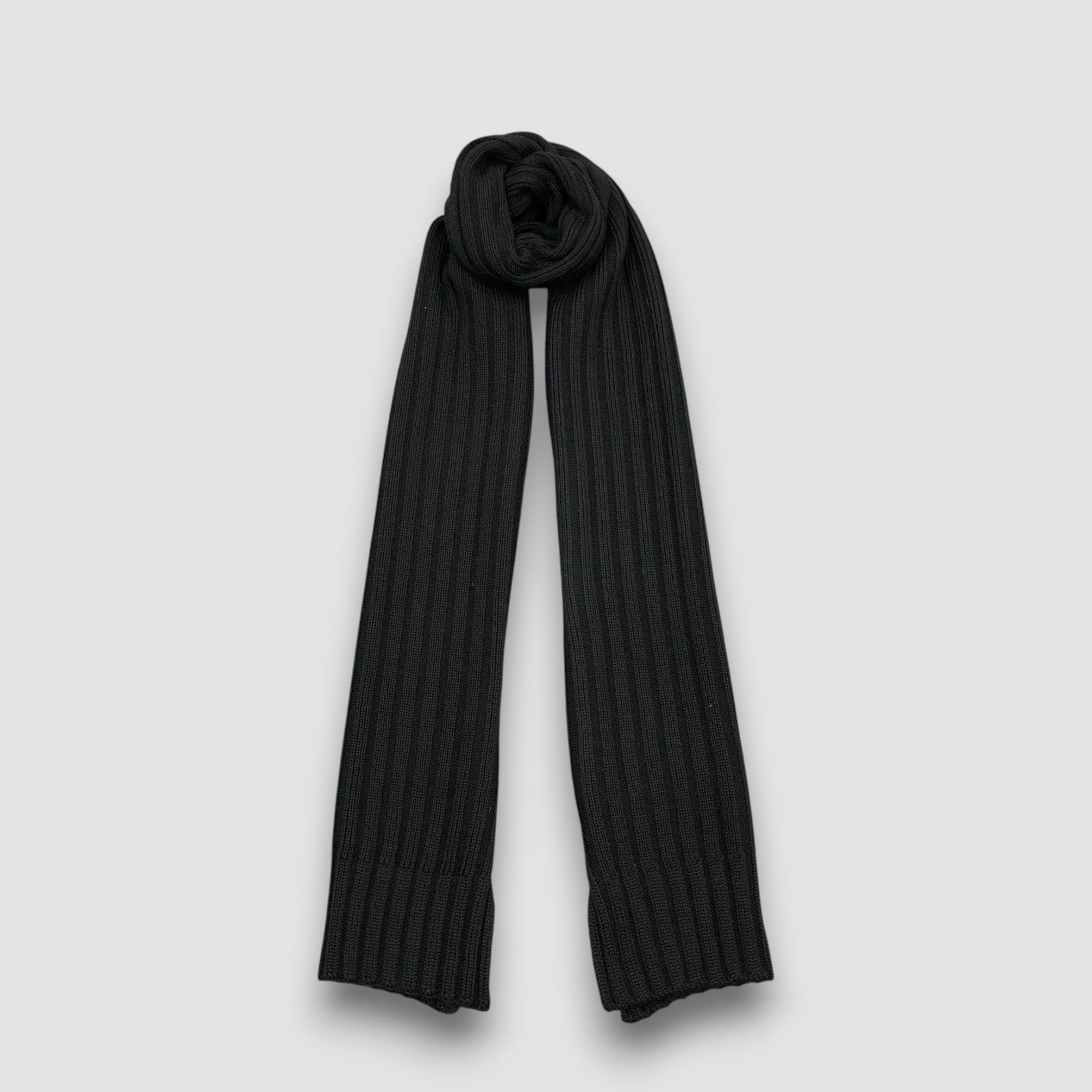 Dolce & Gabbana Vintage Dolce Gabbana Scarf Muffler Knit Wool Scarves Size ONE SIZE - 1 Thumbnail