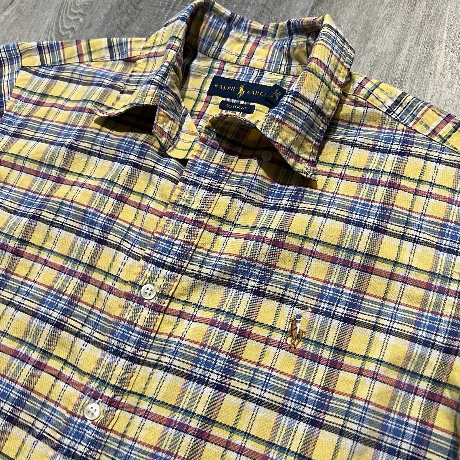 Ralph Lauren Ralph Lauren Shirt Madras Plaid Casual Button Down Cotton Size US M / EU 48-50 / 2 - 3 Thumbnail