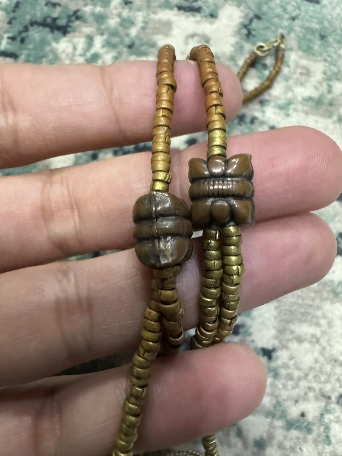 Jewelry ANTIQUE ETHNIC LAPIS LAZULI BEADS NECKLACE Size ONE SIZE - 5 Thumbnail