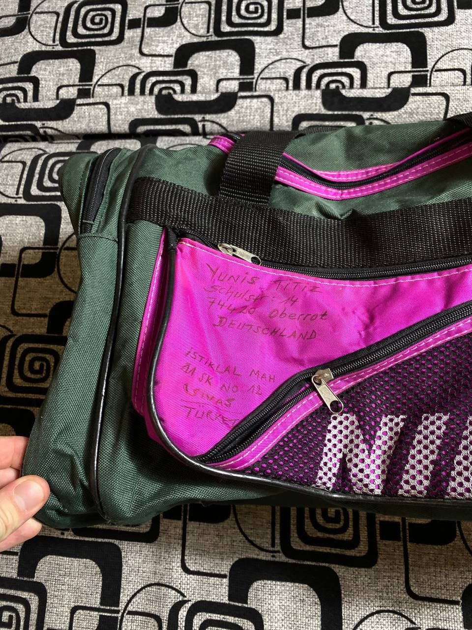 Nike × Vintage Vintage Nike Backpack Y2K Japanese Distressed 1990’s Size ONE SIZE - 10 Thumbnail