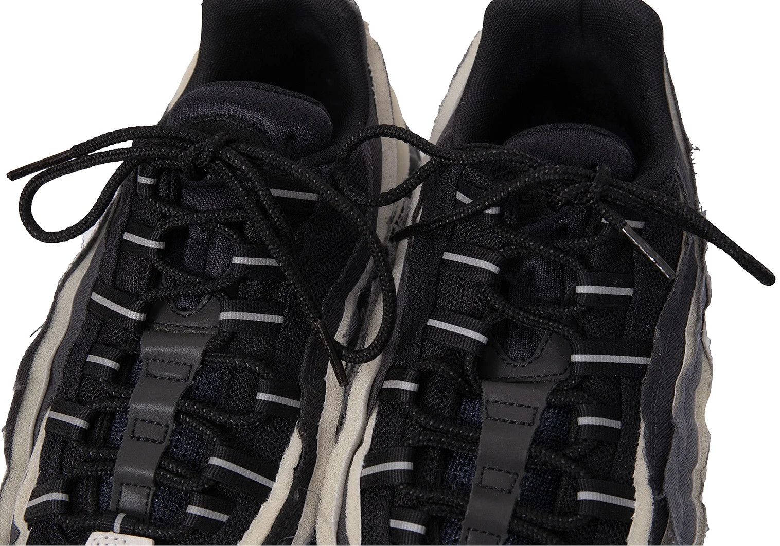 Comme des Garcons Homme Plus Nike Air Max 95 Sneakers in Gray and Black Size 28 Size US 12 / EU 45 - 6 Thumbnail