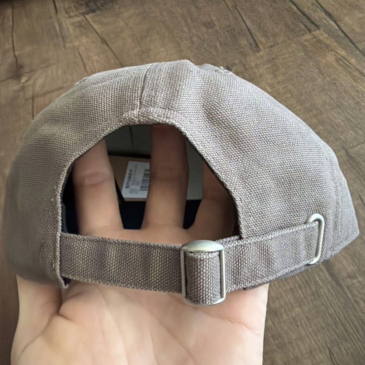 Stussy Stussy basic canvas cap Size ONE SIZE - 2 Thumbnail