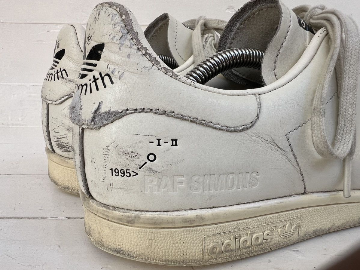 Adidas × Raf Simons Adidas x Raf Simons Stan Smith OG Pure White Size US 10 / EU 43 - 10 Thumbnail