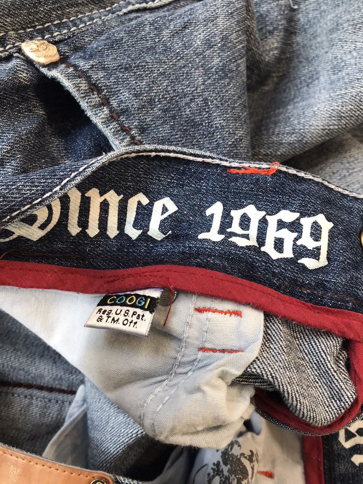 Coogi × Vintage Vintage Coogi logo embroidered denim Size US 40 / EU 56 - 9 Thumbnail