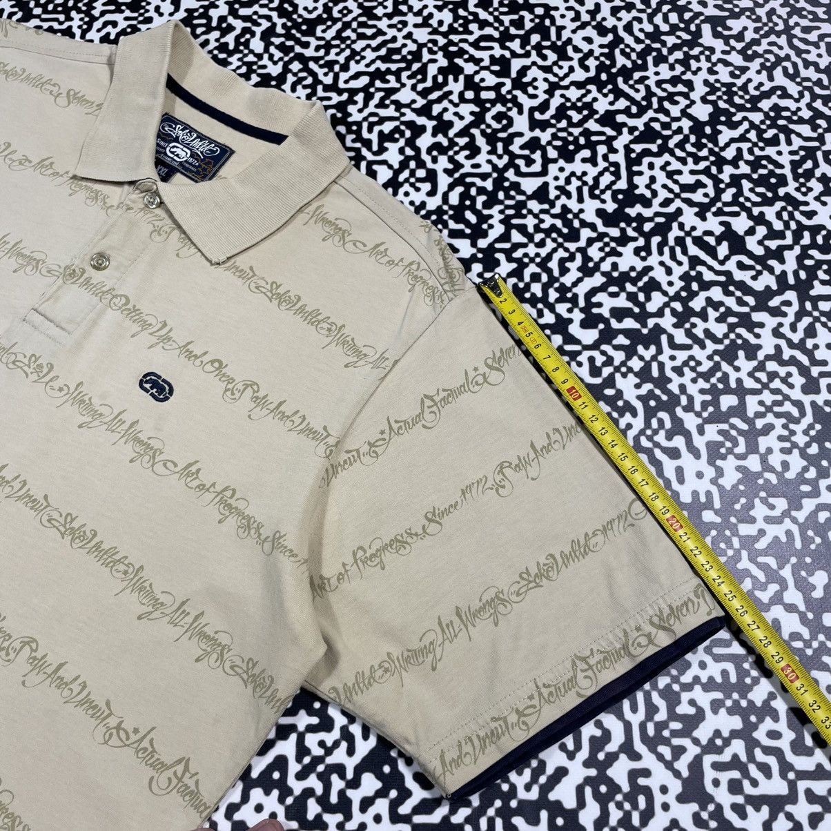 Ecko Unltd. Vintage Y2K Ecko Unlimited UNLTD Rap Polo Retro T-shirt Size US XXL / EU 58 / 5 - 20 Thumbnail
