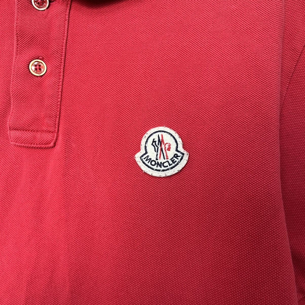 Moncler Moncler Polo T-Shirt Size US L / EU 52-54 / 3 - 4 Thumbnail