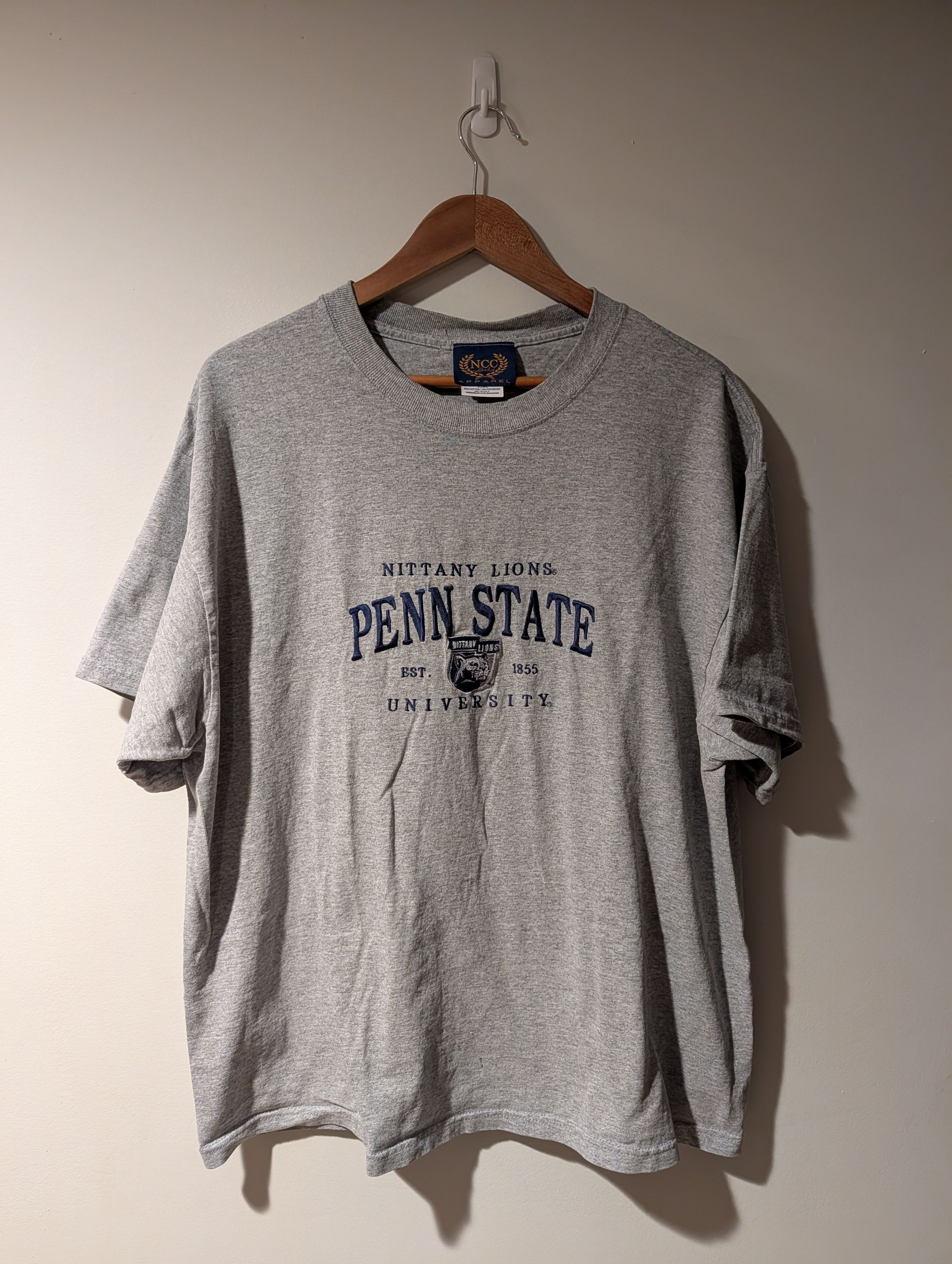 NCAA Vintage 90s Penn State Nittany Lion College Football T-Shirt Size US XL / EU 56 / 4 - 1 Thumbnail