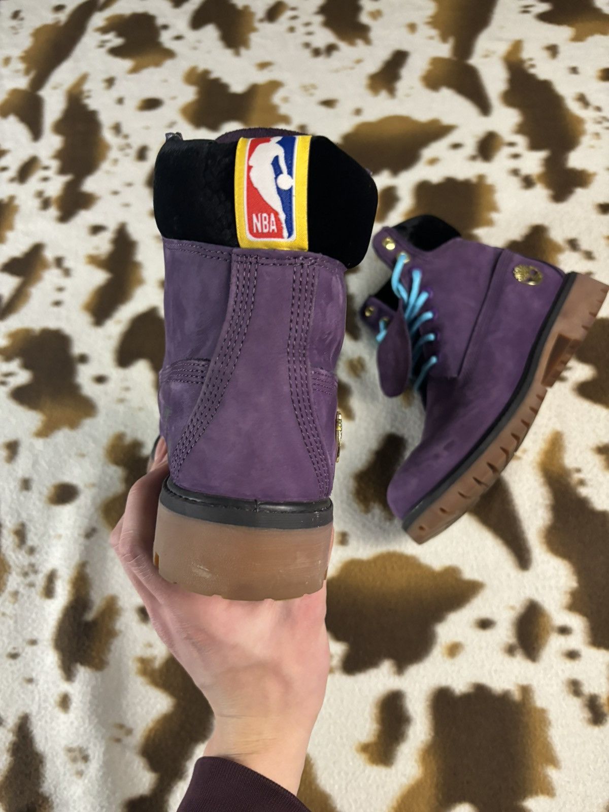 NBA × Timberland Timberland x NBA x Lakers 7inch Boots 26 cm 8 Us 42 Eu Size US 8 / EU 41 - 5 Thumbnail