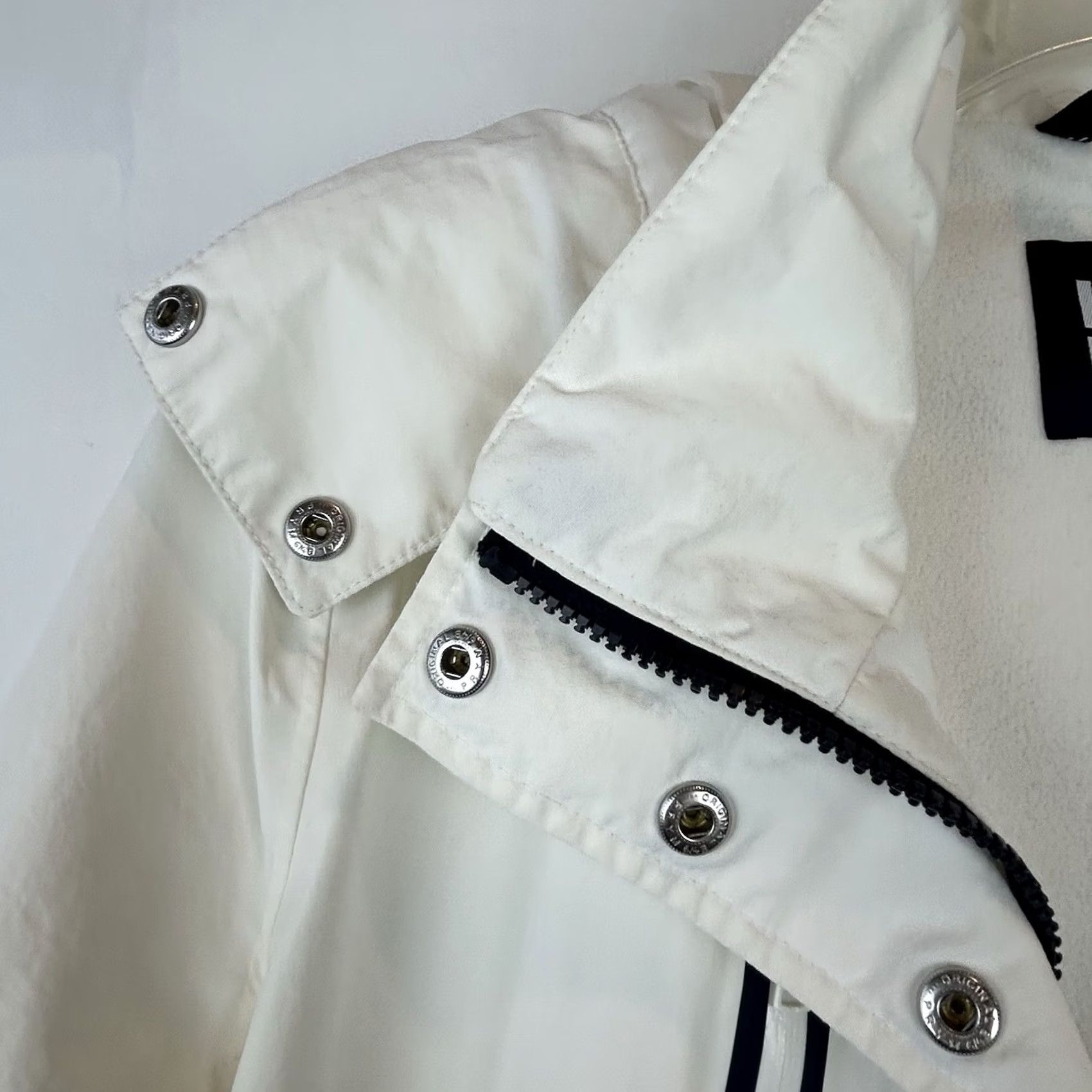 Lands' End Lands' End Trench Coat Womens L Coat Belt Hood Cream Vintage? No (Incorrect) Size L / US 10 / IT 46 - 5 Thumbnail
