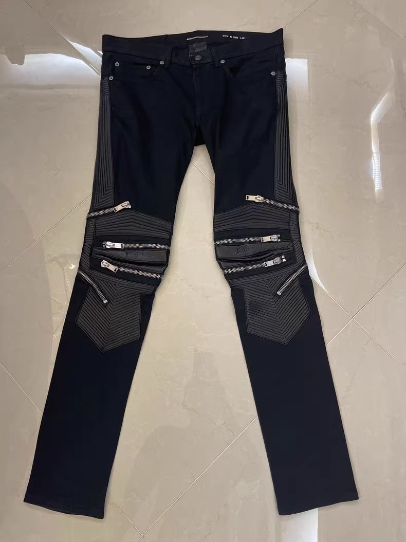 Saint Laurent Paris Saint Laurent SLP 13FW Biker Zipper