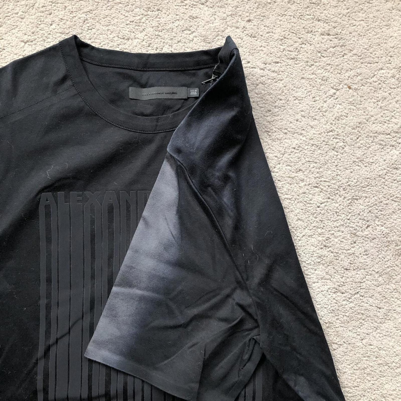 Alexander Wang Alexander Wang Technical ‘Barcode’ T Shirt Size US M / EU 48-50 / 2 - 4 Thumbnail