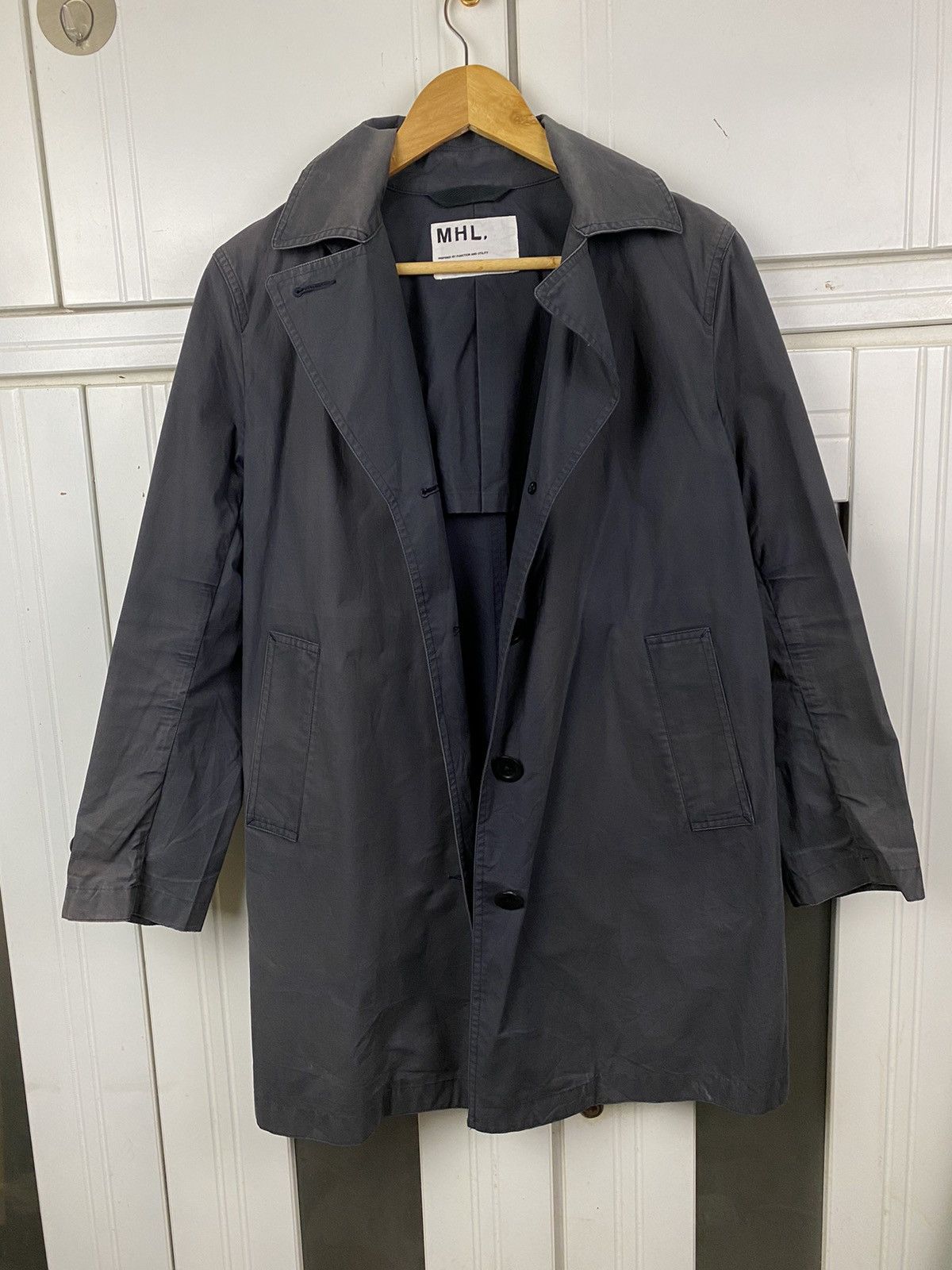 Margaret Howell × Vintage Margret Howell Jacket Faded Blue Size US M / EU 48-50 / 2 - 1 Thumbnail