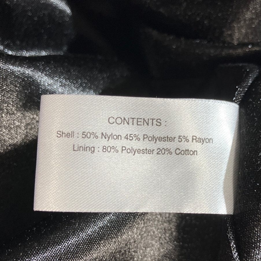 Other Gallery Vintage Flocked Black Velvet Old Hollywood Coat L Size L / US 10 / IT 46 - 4 Thumbnail