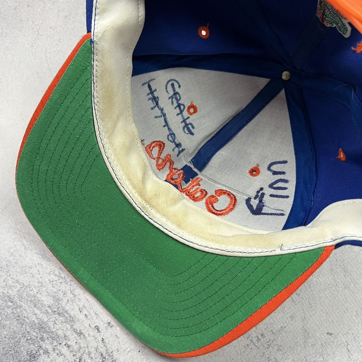 MLB Vintage Florida Gators y2k MLB the game cap 90’s Size ONE SIZE - 9 Thumbnail